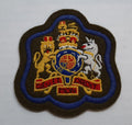 RSM Coat of Arms Arm Patch Blue Border RE Signals REME Sergeant Major Insignia