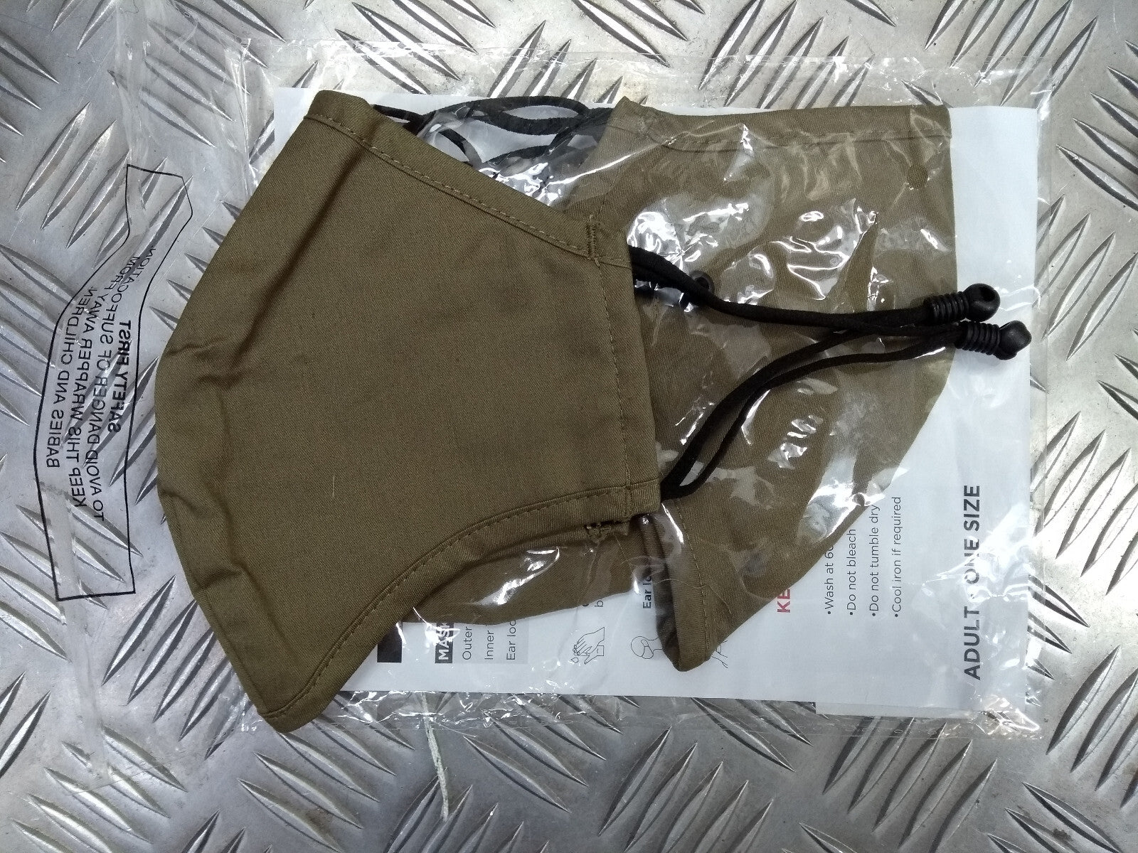Army RM Face Mask Washable Fluid Repellent Genuine Royal Marines x 3 - NEW