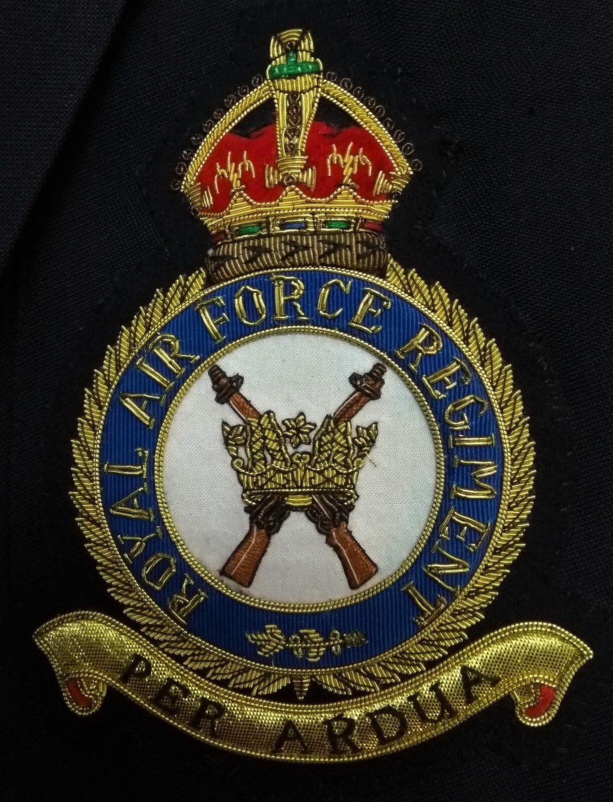 RAF Royal Air Force Airforce REG Blazer PER ARDUA Chest Size 48"