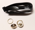 British Service Dress Hat Visor Cap Chinstrap And Button Set