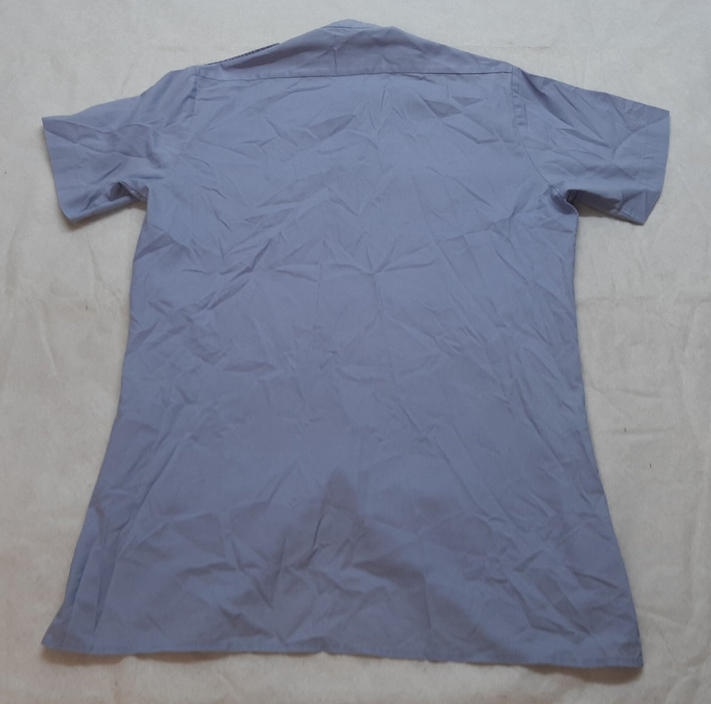 Chaplains RAF Royal Air Force Light Blue Shirt Short Sleeves No1 No2 Collar 37cm