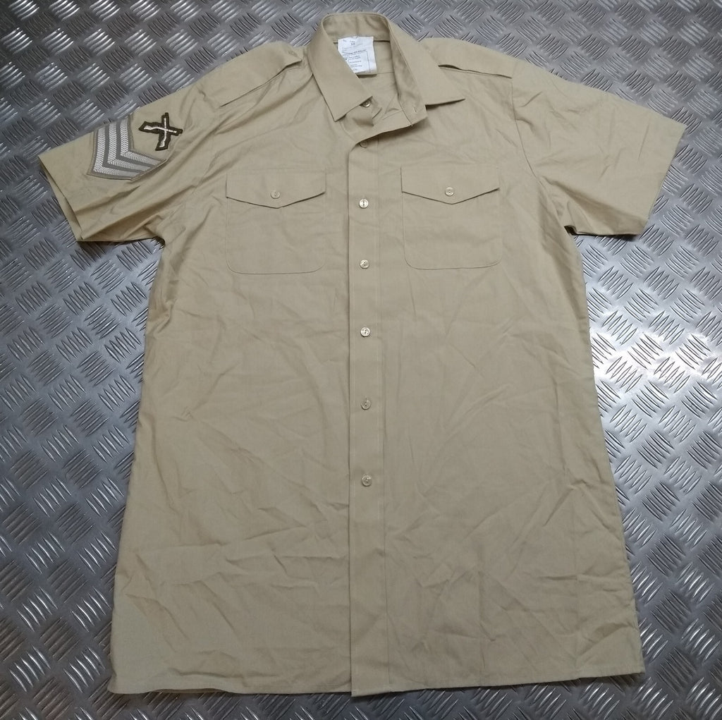 British Army No2 Shirt Short Sleeves FAD All Ranks Sergeant Skill at Arms 39cm
