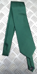 Green Polyester Tie made by Crown Rockshiel Ltd. - NEW