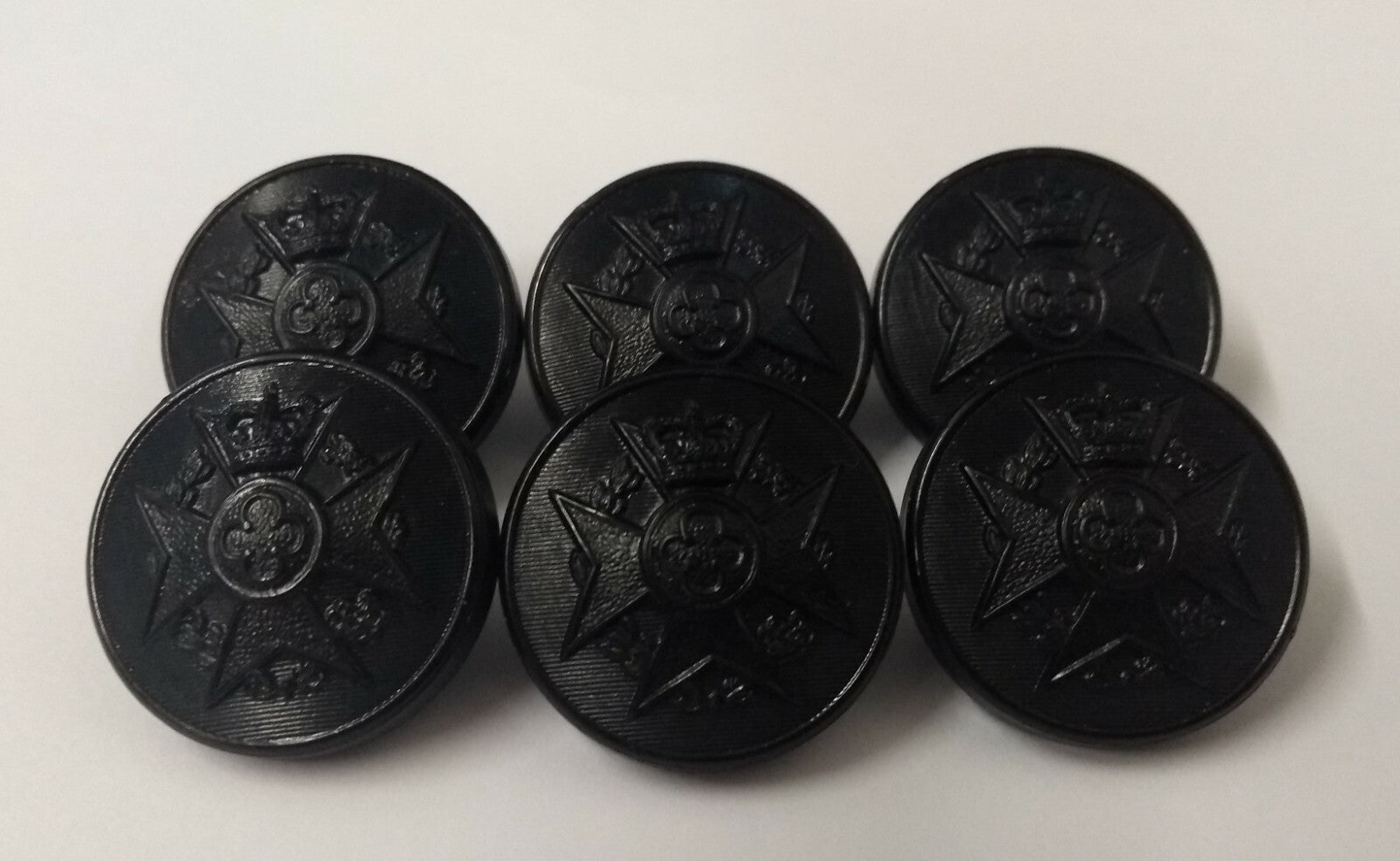 Genuine British Royal Army Chaplains Department (RAChD) Dress Buttons 40L x25