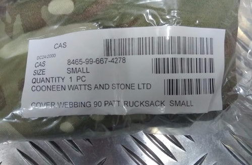 Genuine British MTP Small Rucksack Patrol Pack cover Large Pouch G1