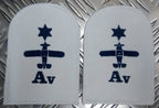 Genuine Pair of Royal Navy RN Air Engineering Avionics Patches / Badges - NEW