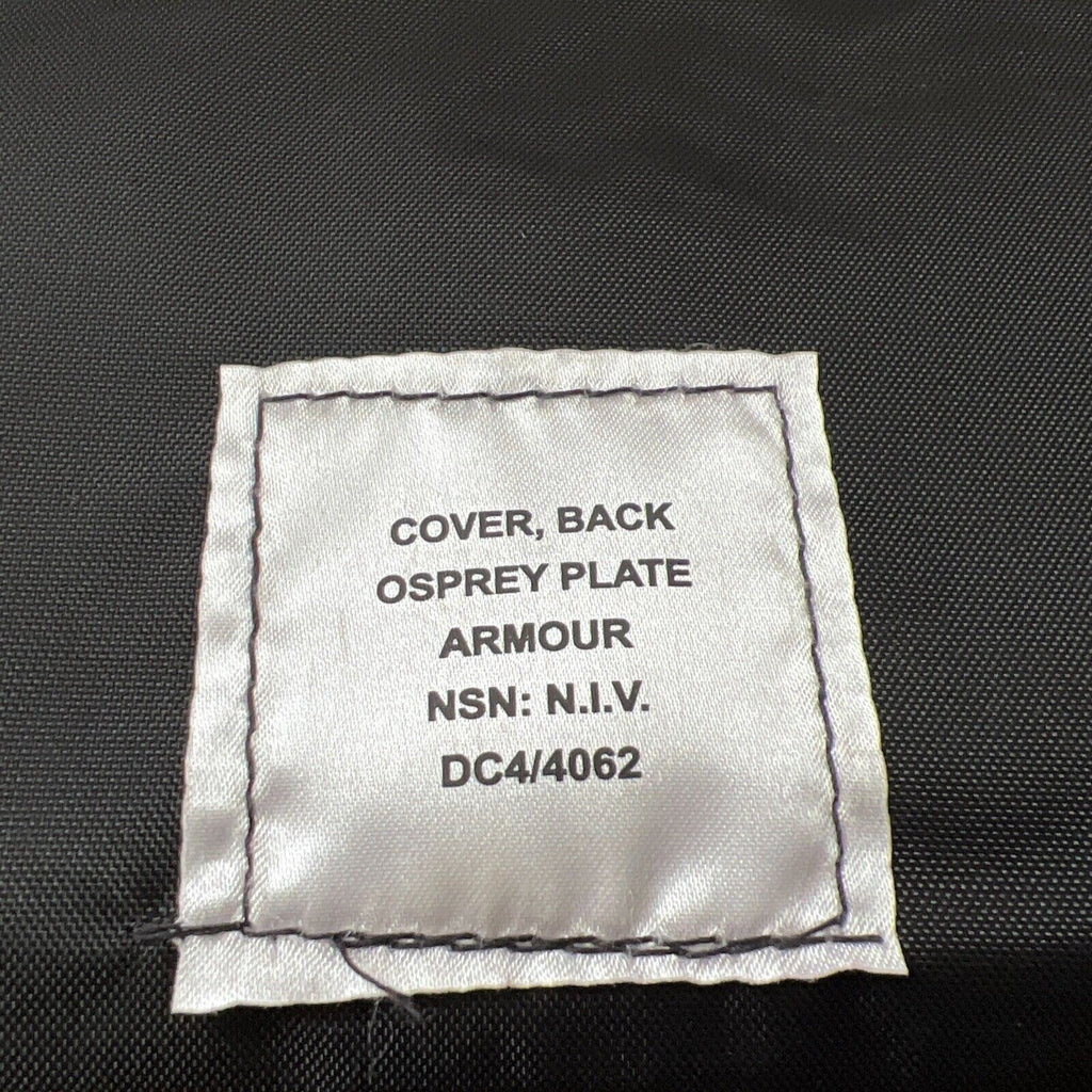 British Army Osprey Cover Insert Front & Back Soft Plates