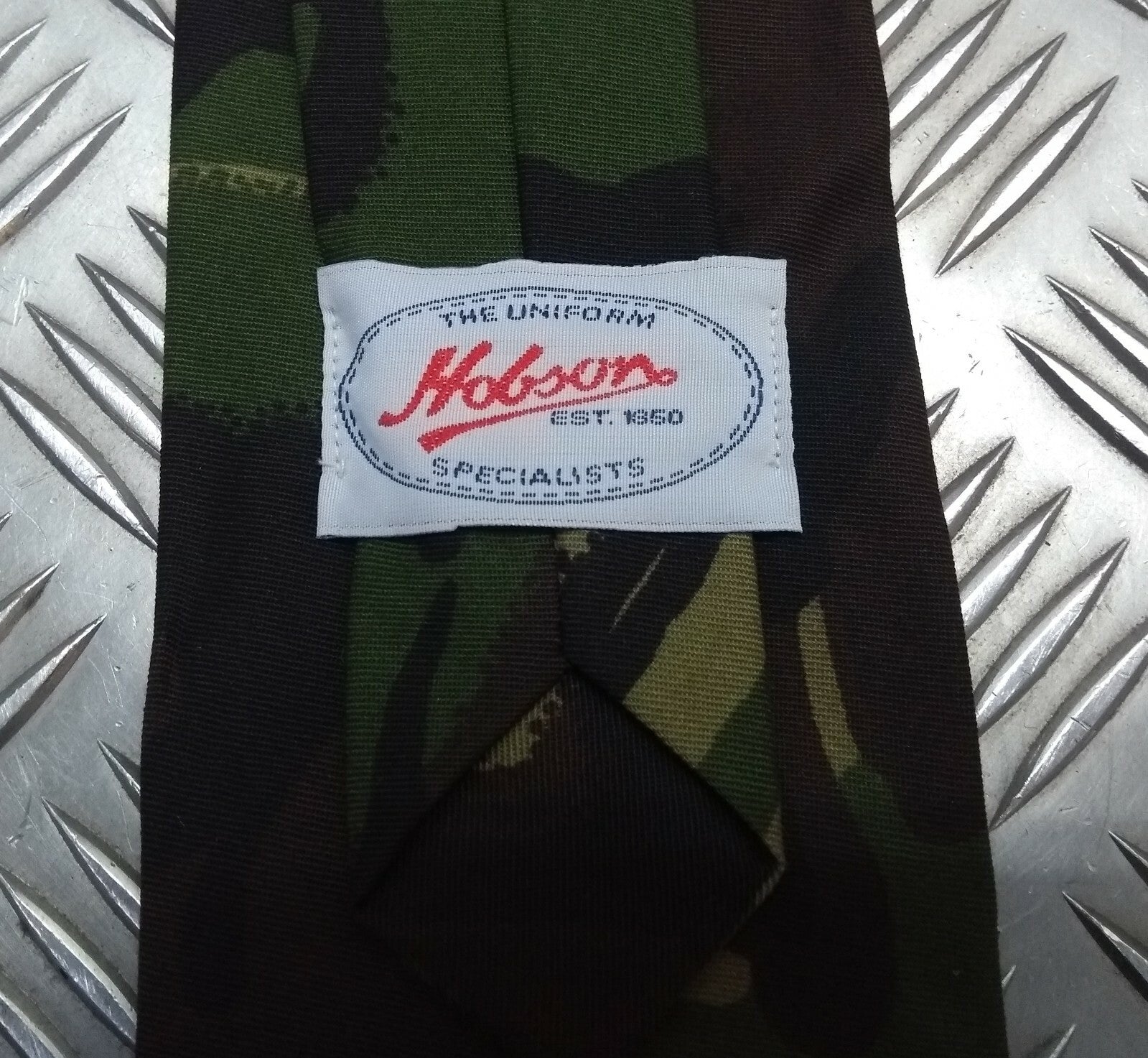DPM Camouflage Tie Clip on Necktie Woodland Camo Made In Great Britain - NEW