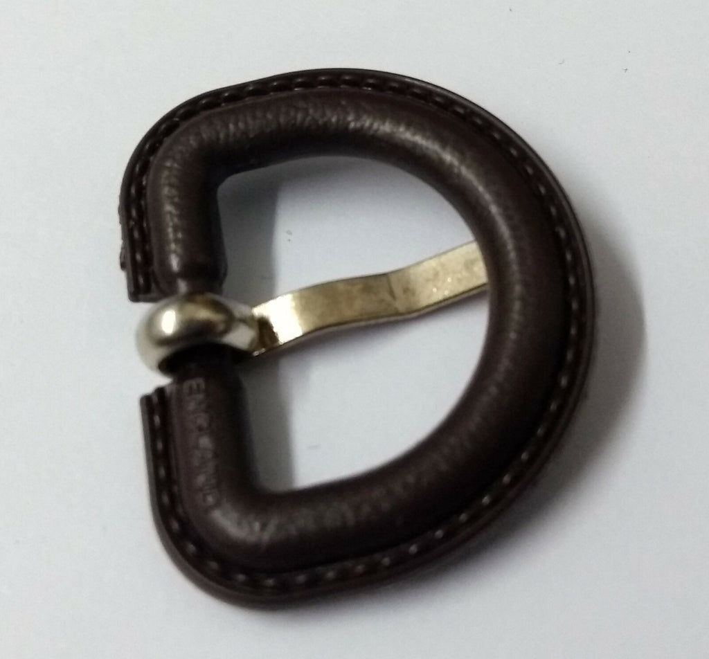 Genuine British 3/4" Stable Belt Bound D Ring Prong Buckle 3 Pairs NEW