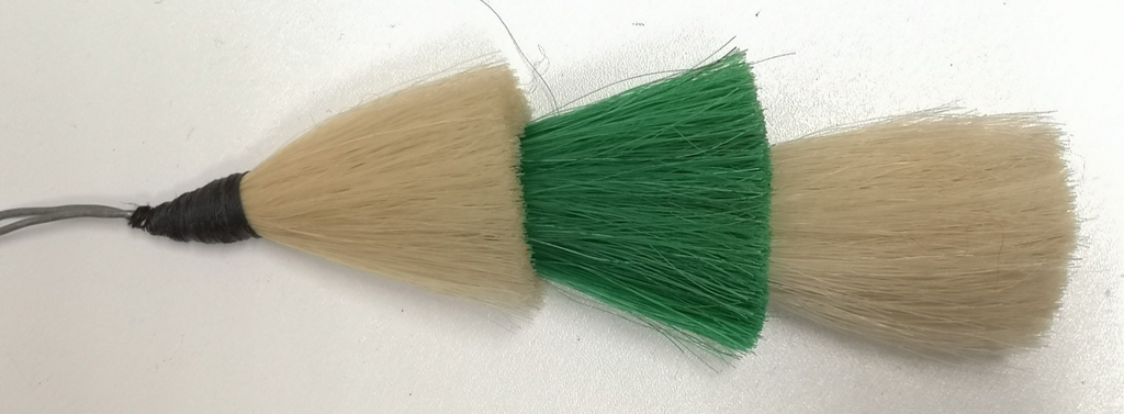 Welsh Guards Other Ranks Horse Hair White & Green Plume / Hackle British Army