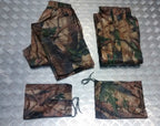 Military Style 100% Waterproof Foul Weather Suit Tree Bark Camo - NEW