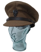 No2 Officers Hat Mercian British Army Full Insignia & Leather Chin Strap 53cm