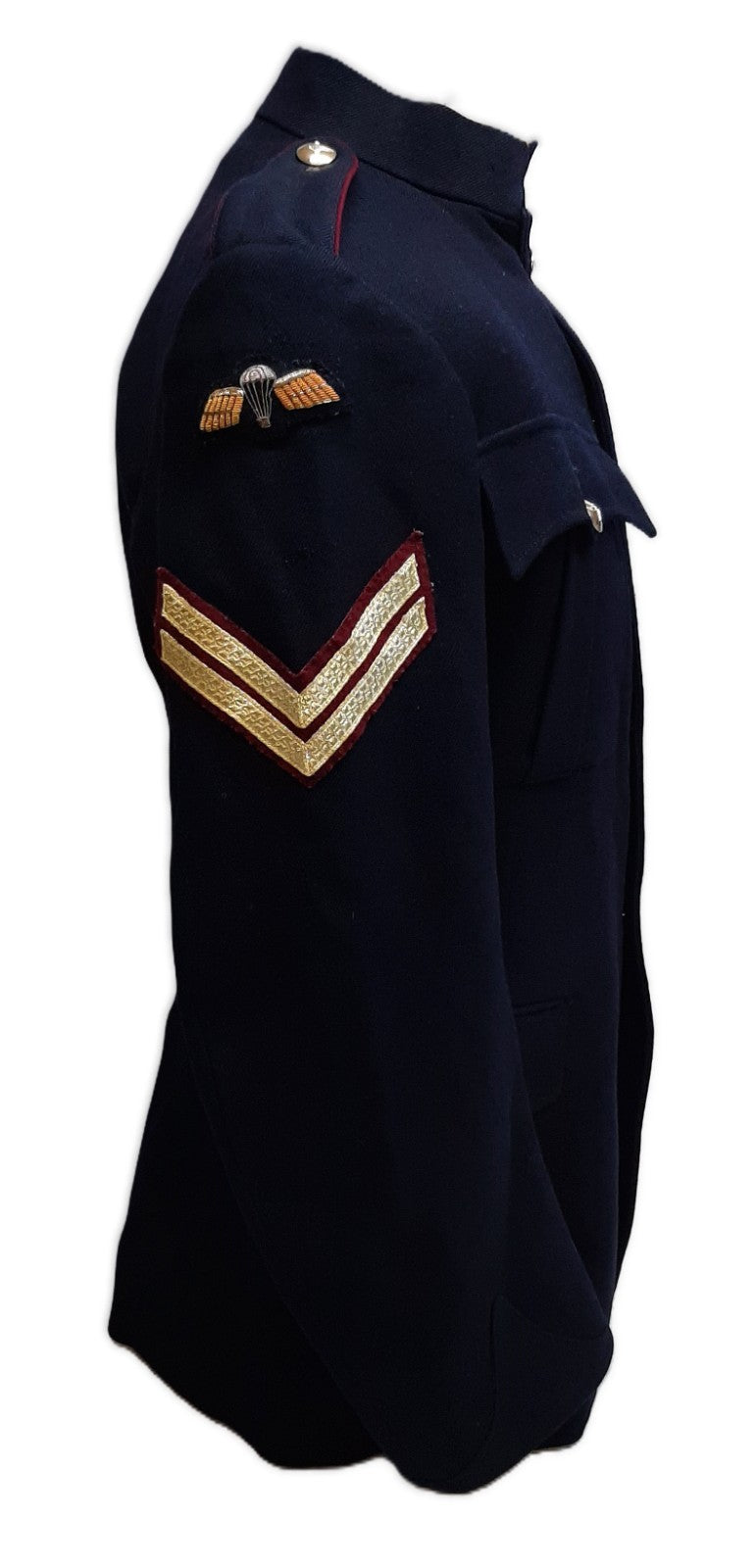 RAF Royal Air Force No1 Blues Jacket Parachute Badge Vintage British CPL Tunic O/R