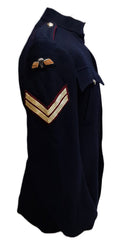 RAF Royal Air Force No1 Blues Jacket Parachute Badge Vintage British CPL Tunic O/R