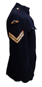 RAF Royal Air Force No1 Blues Jacket Parachute Badge Vintage British CPL Tunic O/R