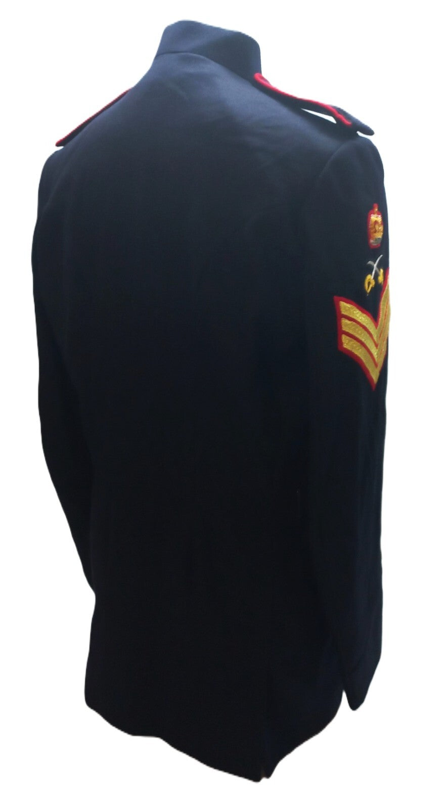 British Army APTC No1 Jacket Q/C Crown Badge + 3 Bar Chevron and Shoulder Straps 194/104cm