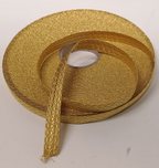 Mylar Metalised Polyester Gold Staff Lace 13mm
