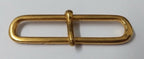 Genuine British Issue 2" Parade Metal Belt Prong Sliders X2 STD145