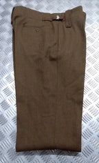 Vintage Army Trousers No2 Uniform Old Pattern Re-enactment Retro Clothing W35"