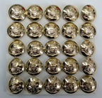 Genuine British Army Issue Royal Artillery Regiment Insignia Buttons 40L X25