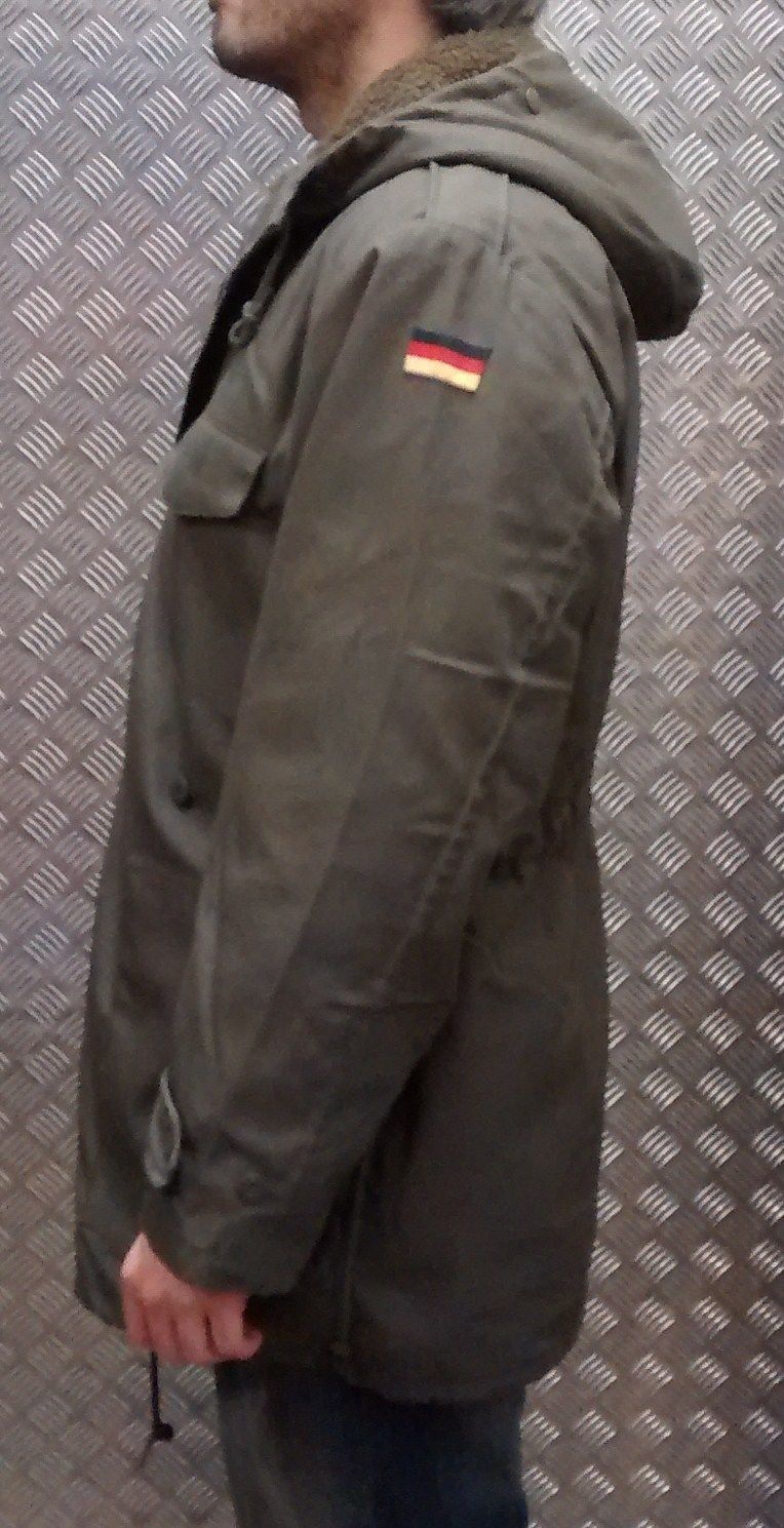 German Military Style Parka Fully Lined Green NEW