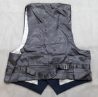 RAF Royal Air Force Vintage Mess Dress Waistcoat Airforce Blue Grey Colour Moss Bros