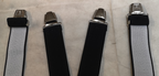 Various Clip-On / Button Elastic Braces / Suspenders Adjustable
