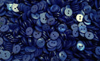 50 Vintage Buttons 2 Hole Shirt / Shank Anchors Pearlesque Mid Blue 11.4mm NOS