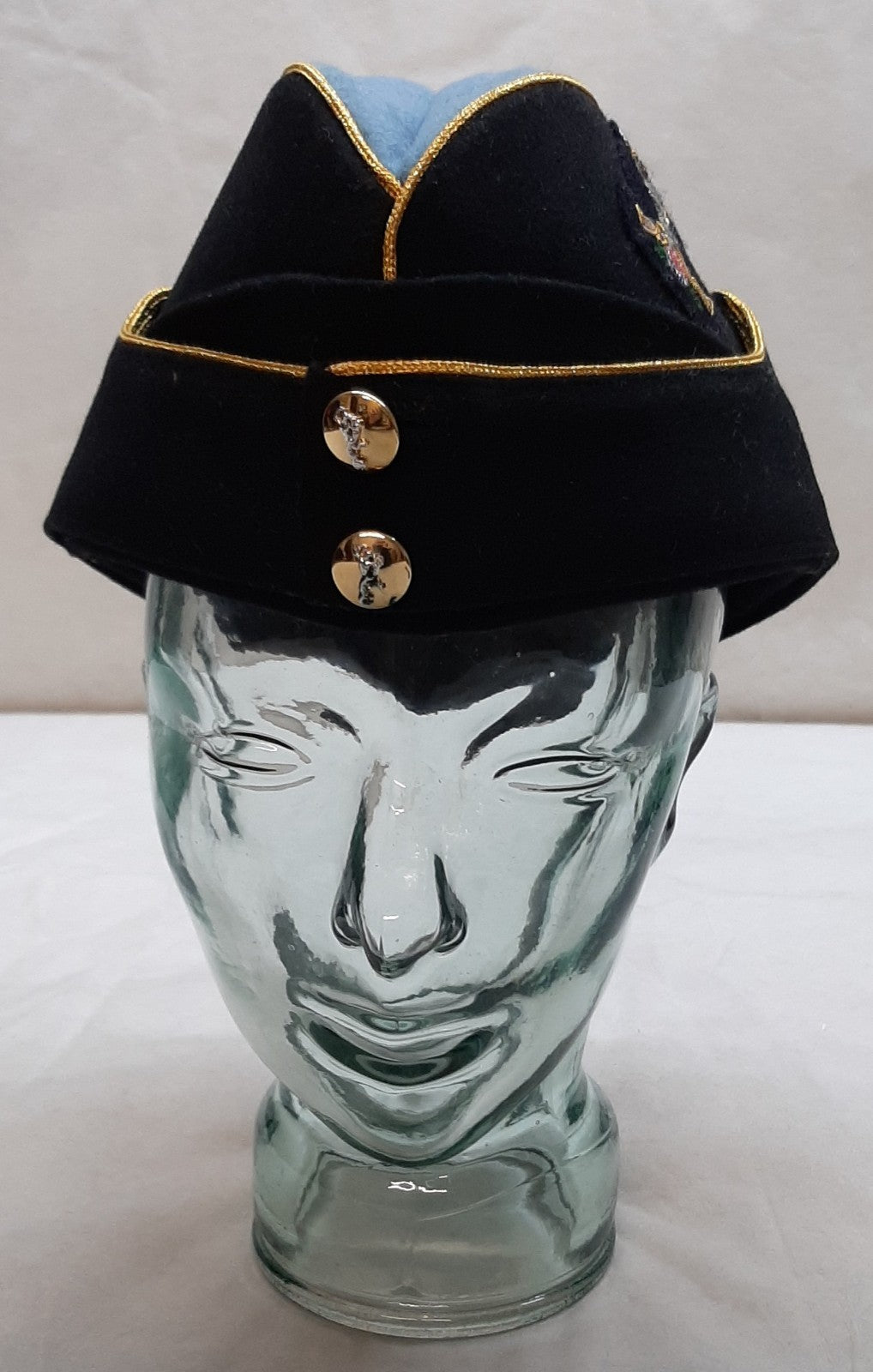 Side Cap British Royal Signals Forage Hat With Badge Size 58cm