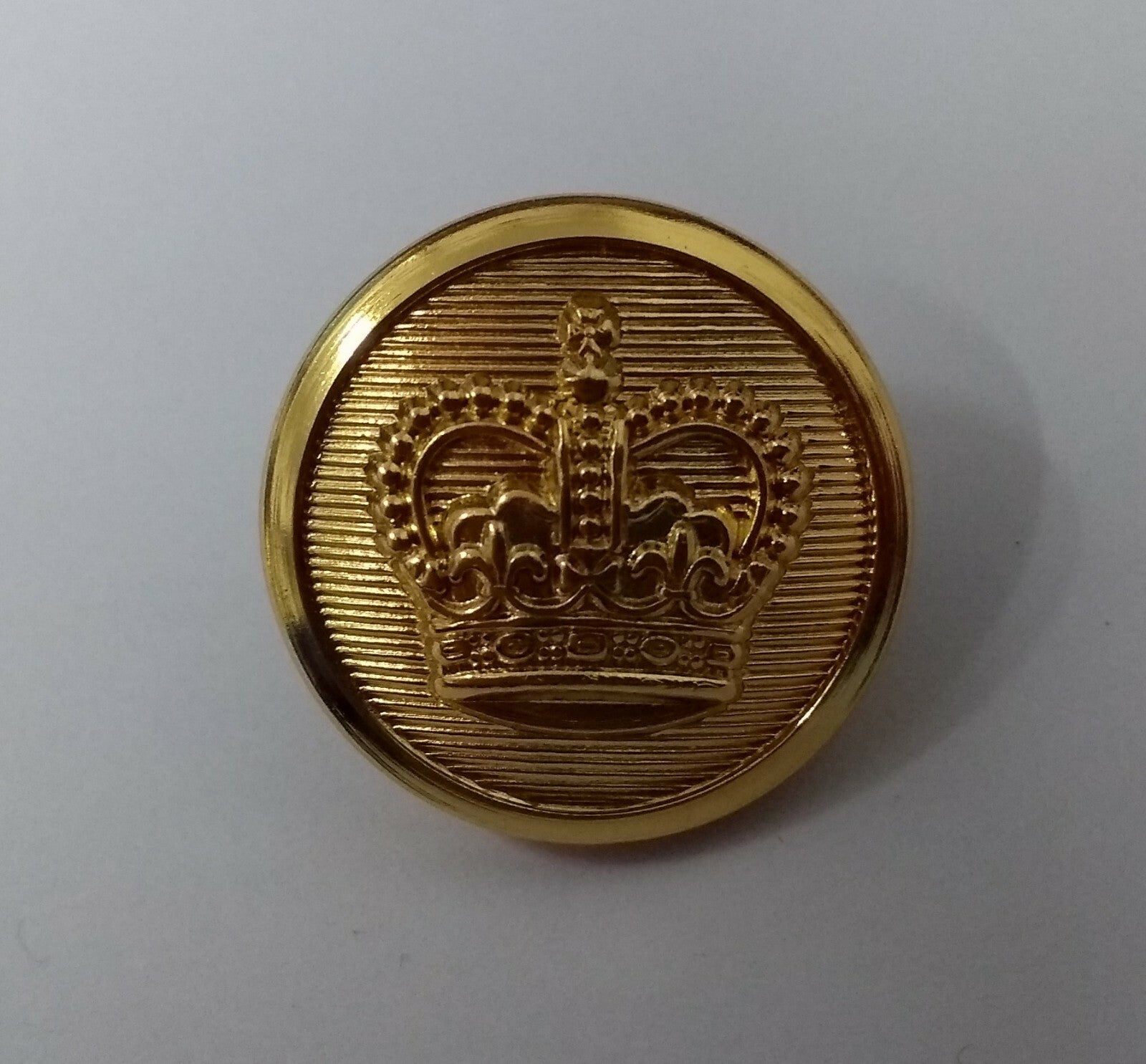 Genuine British Issue Dress Buttons Sovereign Crown Insignia Buttons
