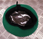 Genuine Hobson of London Mid Green Wool Lined Beret NEW
