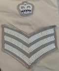 British Army No2 Shirt FAD FAWN Long Sleeves With Patches / Badges Assorted Sizes