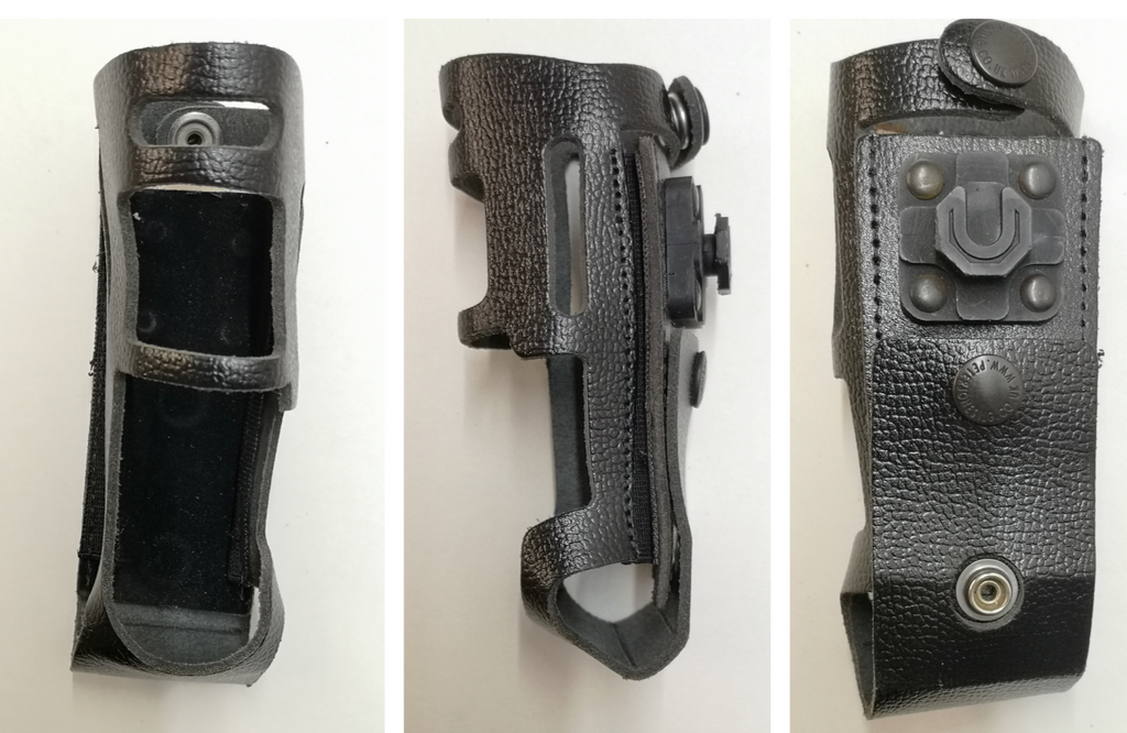 Peter Jones Firm Leather Case Clickfast Compatible UK forces for MOTOROLA Radio