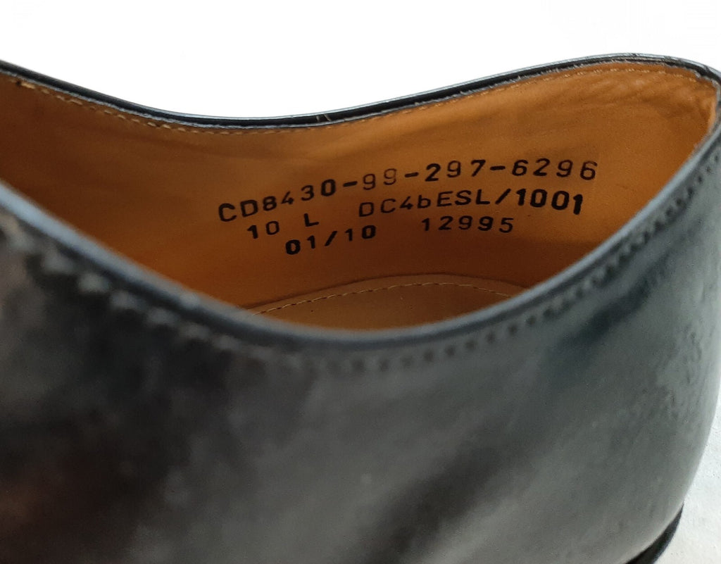 British Shoes Mens Working / Service Dress With Toe Cap Section UK 10L