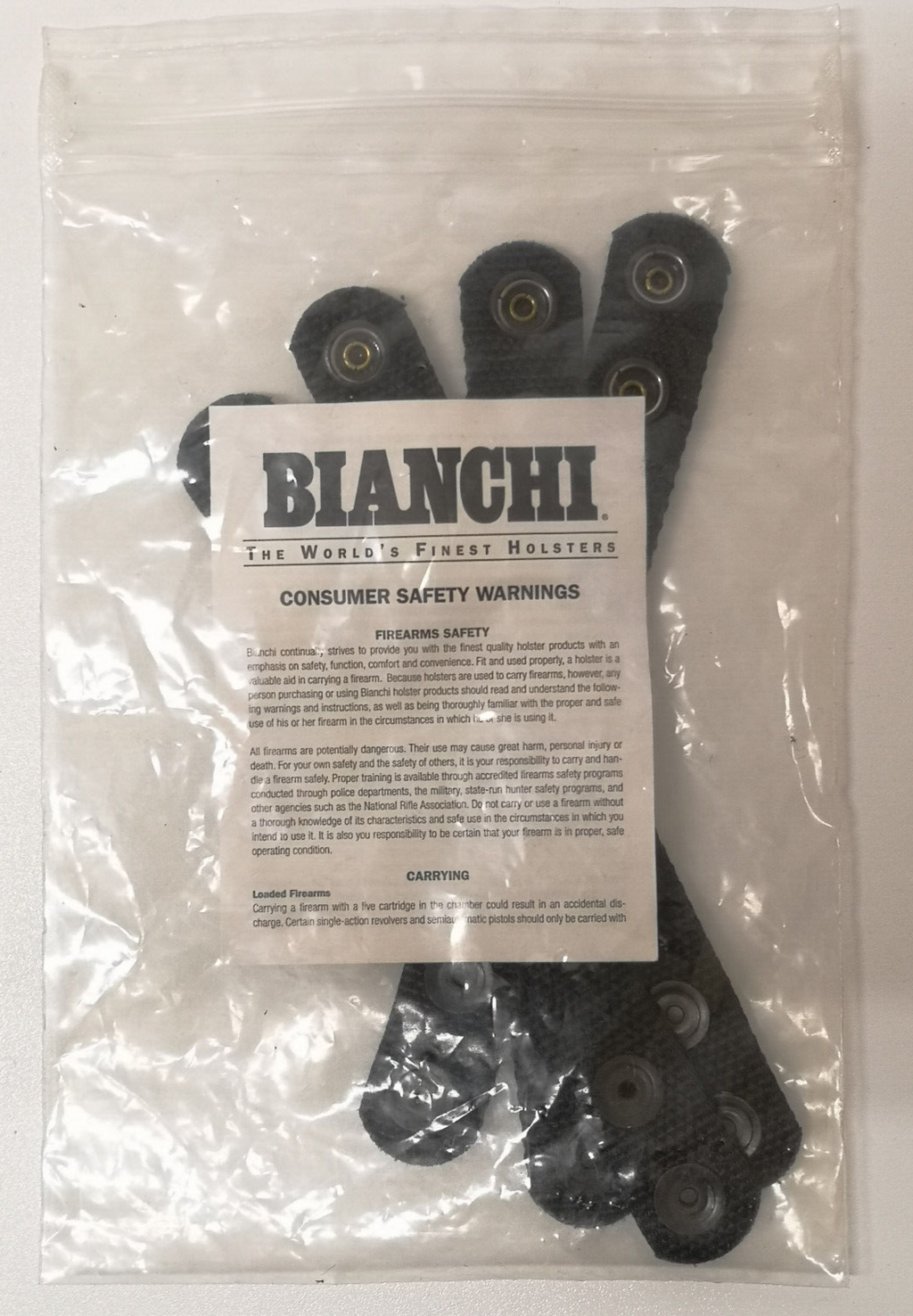 Bianchi Nylon Belt Keepers for Duty Belts 12 Pack