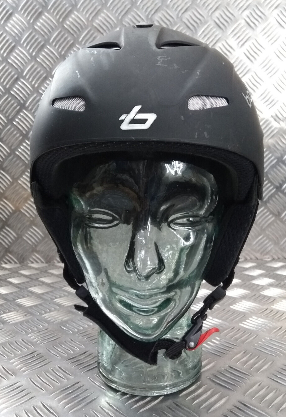Bollé Powder Freebird Adult V44 SB Skiing / Snowboard Helmet Mat Black USED