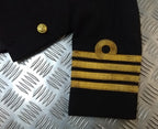 Vintage Naval Jacket 50s Pattern British Navy Mess Dress Uniform Captain Rank