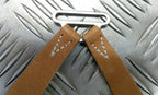Ex British Army Braces Replacement Leather tab for Buttons x1