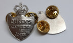 Queens York Rangers Collar / Lapel Badges 1st American Canada Old Pattern