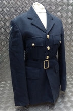 RAF No1 Jacket Royal Air Force Style Blue Grey Colour With Belt Size 84cm Short