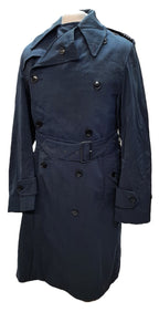RAF Royal Air Force Raincoat Vintage OFC Double Breasted With Belt