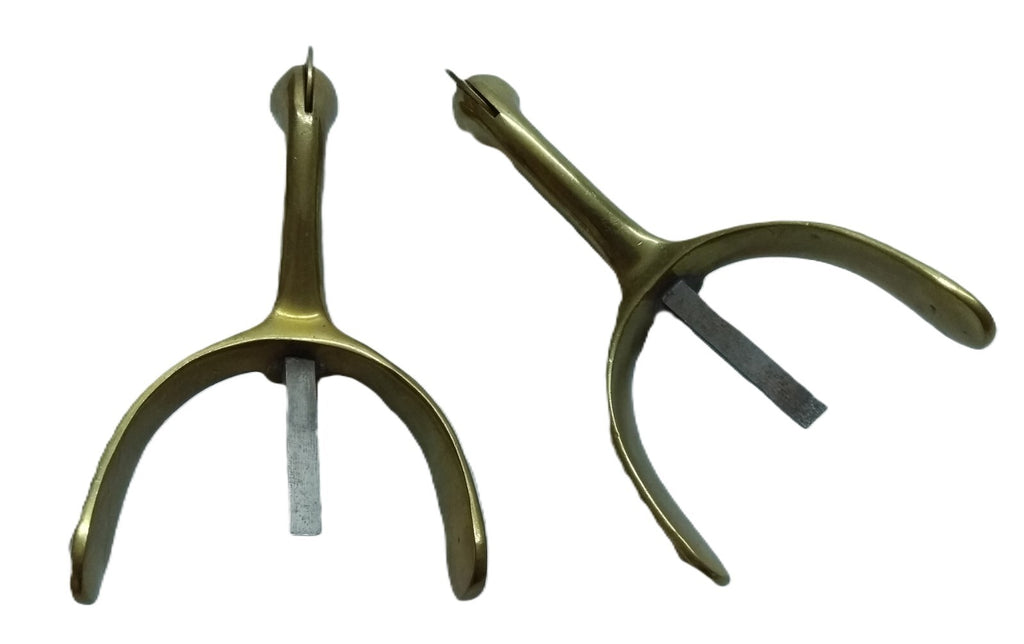 Swan Neck Spurs Short British Army / Officers & Soldiers Parade Boots