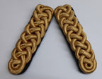 Officers Shoulder Cords British Made Gold Coloured Cord Army and GDS Pattern