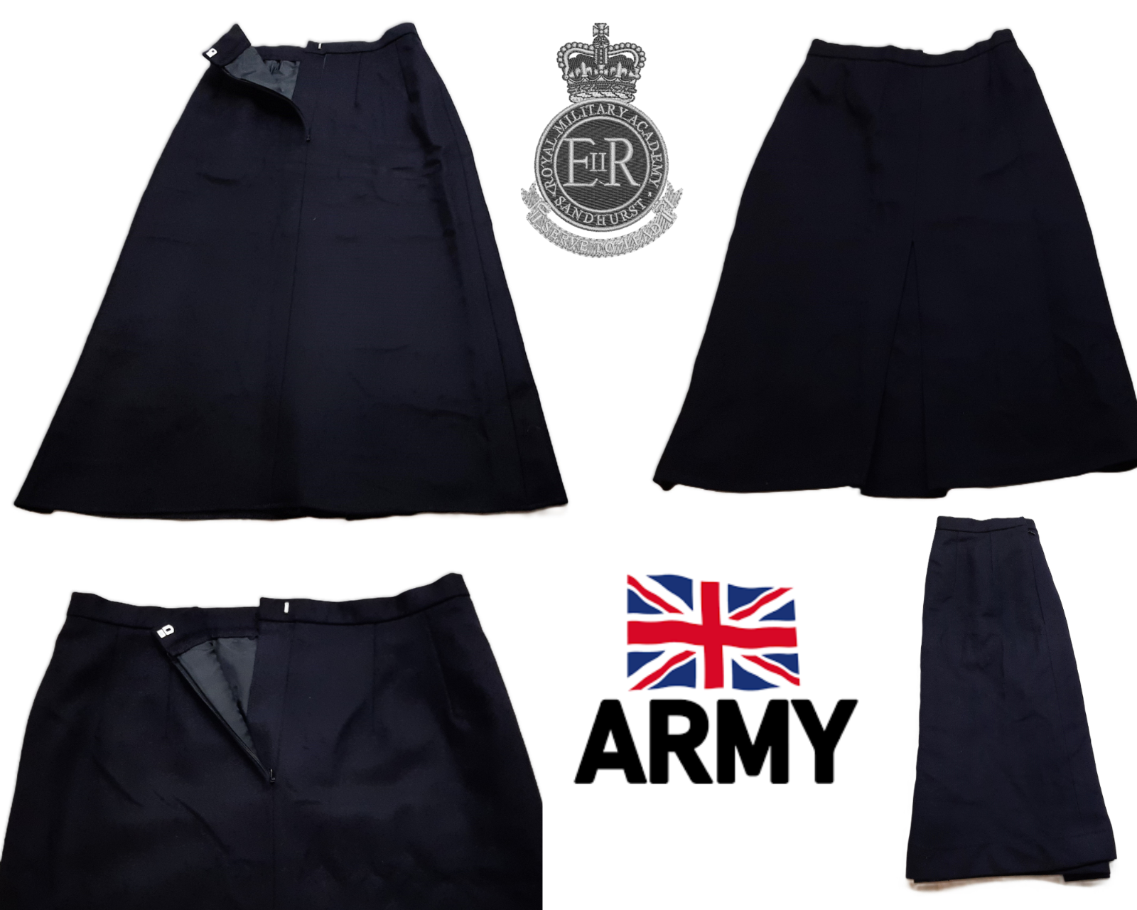 No1 Army Skirt British RMAS Royal Academy Sandhurst- All Sizes