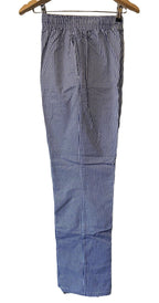 Chefs Trousers British Army Unisex Blue/White Chequered Size XXXL - NEW