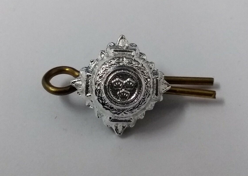 Genuine British Army Issue Light Infantry Rank Pips Small Bath Stars Silver NEW