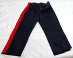 No1 Army Trousers British All Ranks Blues Red Stripe Dress Uniform W34" L27.5"