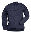 Working Shirt Long Sleeve British Forces Blue Grey Colour Asst