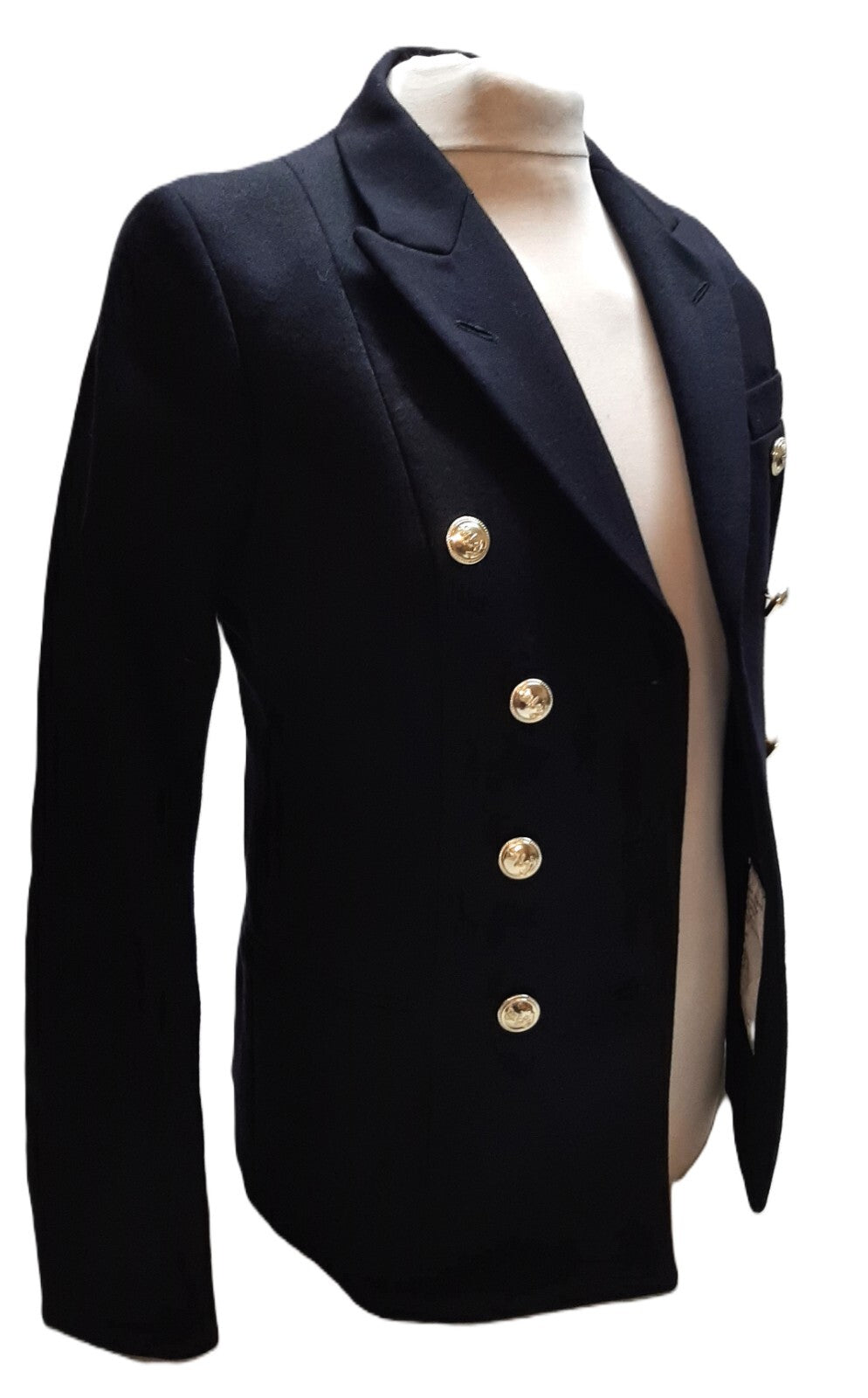 No1B Barathea Jacket RN Womans Royal British Naval Style Navy Size 88cm Reg