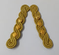 Colonel Shoulder Cords Ceremonial Wire Cord Shoulder Epaulettes & Rank Pips